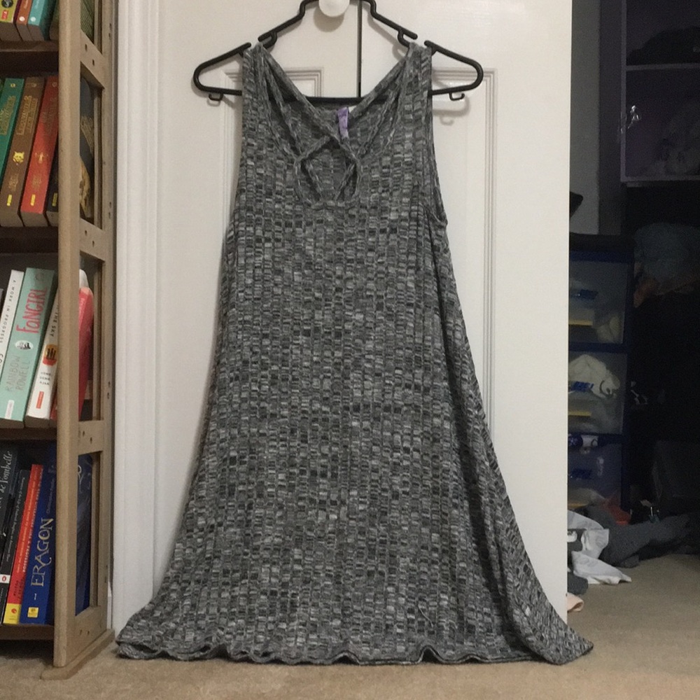 Ribbed Cross Dress